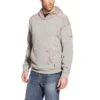 Ariat Work FR Sweatshirts: FR Polartec 10014867 Water-Resistant Men's Heather Grey Hoodie -Outlet Vestucia Store 10014867 front
