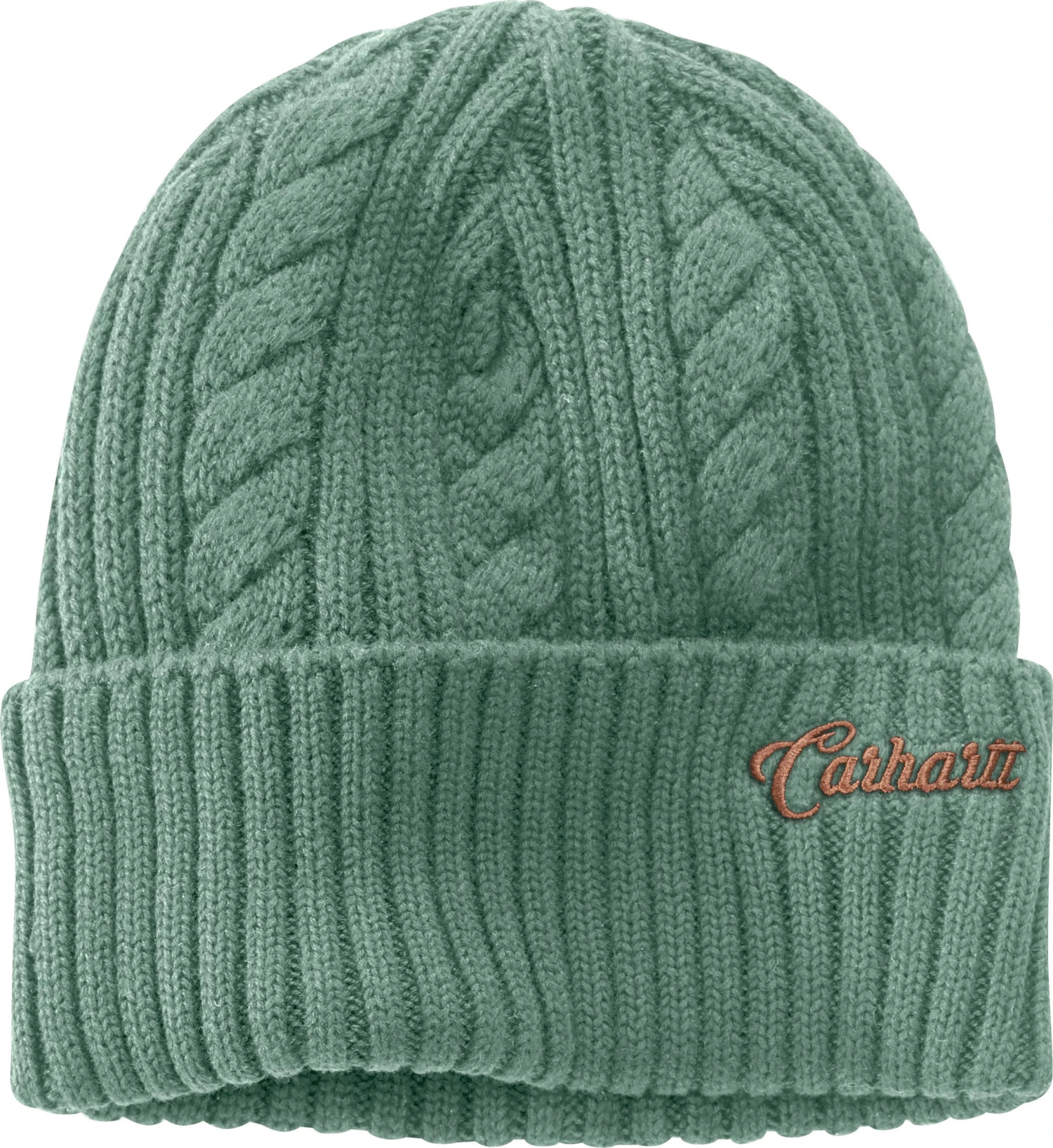 Carhartt Hats: Women's 104397 G30 Green Bay Rib Knit Fisherman Beanie 3 Carhartt Hats: Women's 104397 G30 Green Bay Rib Knit Fisherman Beanie