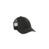 CornerStone Hats: CS811 BLK Black Canvas Mesh Back Cap -Outlet Vestucia Store 10870 black 8 cs811blackflatright 337wedit