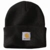 Carhartt A18 BLK Black Acrylic Watch Cap -Outlet Vestucia Store 157478