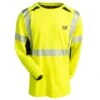 CAT Apparel Shirts: Men's FR Performance Hi-Vis 1630007 11312 Long Sleeve Crew Shirt 1 CAT Apparel Shirts: Men's FR Performance Hi-Vis 1630007 11312 Long Sleeve Crew Shirt -Outlet Vestucia Store 1630007 11312 1