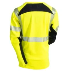 CAT Apparel Shirts: Men's FR Performance Hi-Vis 1630007 11312 Long Sleeve Crew Shirt 10 CAT Apparel Shirts: Men's FR Performance Hi-Vis 1630007 11312 Long Sleeve Crew Shirt -Outlet Vestucia Store 1630007 11312 4
