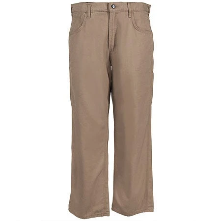 Carhartt Jeans: Men's Khaki Flame-Resistant Canvas Jeans FRB159 GKH 4 Carhartt Jeans: Men's Khaki Flame-Resistant Canvas Jeans FRB159 GKH - Image 2