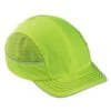 Ergodyne Caps: Men's 8950 Lime Skullerz Short Brim Bump Cap -Outlet Vestucia Store 23333 8950 bump cap lime short brim angle 1