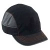 Ergodyne Caps: Men's 8950 Black Skullerz Short Brim Bump Cap -Outlet Vestucia Store 23340 8950 bump cap blk short brim angle 1