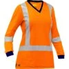 Bisley By PIP Shirts: Women's 313W6118X O Orange ANSI Type R Class 3 CSA Z96 X-Back Long Sleeve Shirt 1 Bisley By PIP Shirts: Women's 313W6118X O Orange ANSI Type R Class 3 CSA Z96 X-Back Long Sleeve Shirt -Outlet Vestucia Store 313w6118x o omf