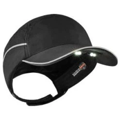 Ergodyne Caps: Men's 8965 Black Skullerz Long Brim W/ LED Lighting Bump Cap 6 Ergodyne Caps: Men's 8965 Black Skullerz Long Brim W/ LED Lighting Bump Cap -Outlet Vestucia Store 379350 114268