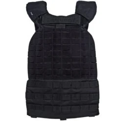 5.11 Tactical: Men's 56100 019 Black TacTec Abrasion-Resistant Plate Carrier -Outlet Vestucia Store 5.11 56100 019 b 01