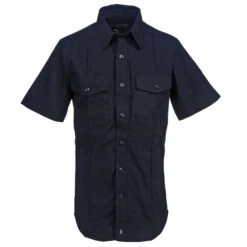 5.11 Tactical Shirts: Men's Stryker 71038 750 Navy Class B Short Sleeve Shirt -Outlet Vestucia Store 5.11 71038 750 f 01