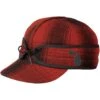 Stormy Kromer Hats: Unisex 51300 0MI 305 Red/Black Plaid State - Michigan Pride Cap -Outlet Vestucia Store 51300 305 mi min 29173edit