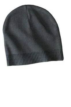 Port Authority Hats: Women's CP95 GA Graphite 100% Cotton Beanie