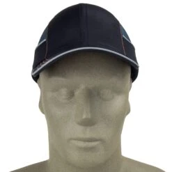 Ergodyne Caps: Men's 8950 Black Skullerz Long Brim Bump Cap -Outlet Vestucia Store 8950blk 3