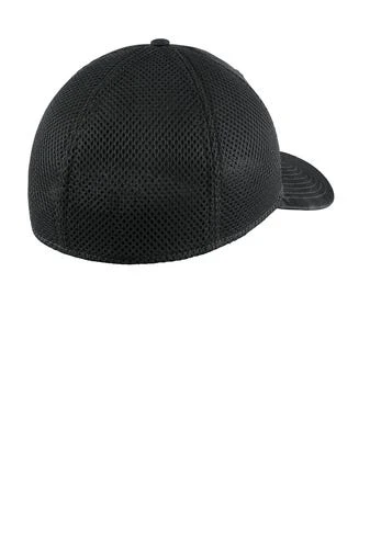 New Era Hats: Men's NE1091 BLKC Black Camo Tonal Stretch Tech Mesh Cap 5 New Era Hats: Men's NE1091 BLKC Black Camo Tonal Stretch Tech Mesh Cap - Image 3