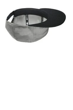 New Era Hats: Men's NE407 BRGC Black Rainstorm Grey Camo Flat Bill Snapback Cap -Outlet Vestucia Store 9780 blackraingyc 4 ne407blackraingycflatinside 337w