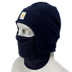Carhartt Hats: Fleece Polyester Mask Hat A202BLK