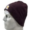 Carhartt A207 DKB Polyester Fleece Dark Brown Hat -Outlet Vestucia Store a207dkb carharttp 01