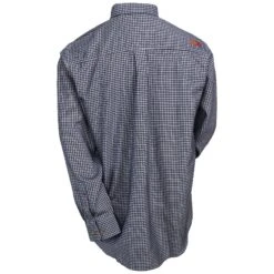 Ariat FR Work Shirts: Flame-Resistant CAT 2 Men's 10013513 Blue Plaid Twill Work Shirt -Outlet Vestucia Store ariat 1001 checker b 01