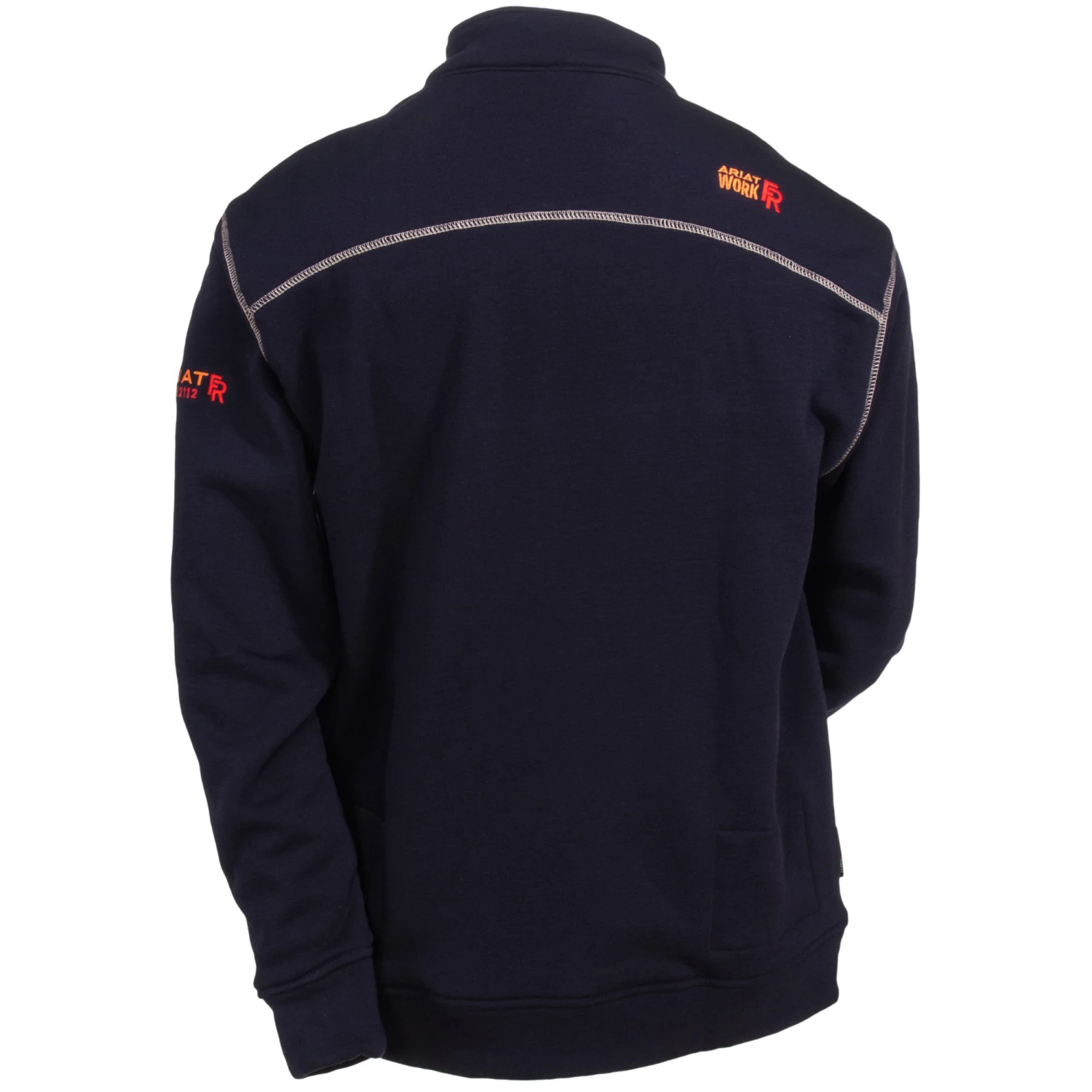 Ariat Sweatshirts: Men's 10015950 Flame-Resistant Blue Quarter-Zip Sweatshirt 3 Ariat Sweatshirts: Men's 10015950 Flame-Resistant Blue Quarter-Zip Sweatshirt