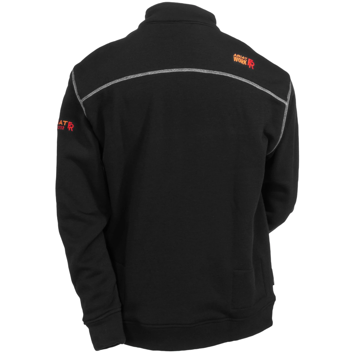 Ariat Sweatshirts: Men's 10015949 Black Flame-Resistant Polartec Quarter-Zip Sweatshirt 3 Ariat Sweatshirts: Men's 10015949 Black Flame-Resistant Polartec Quarter-Zip Sweatshirt