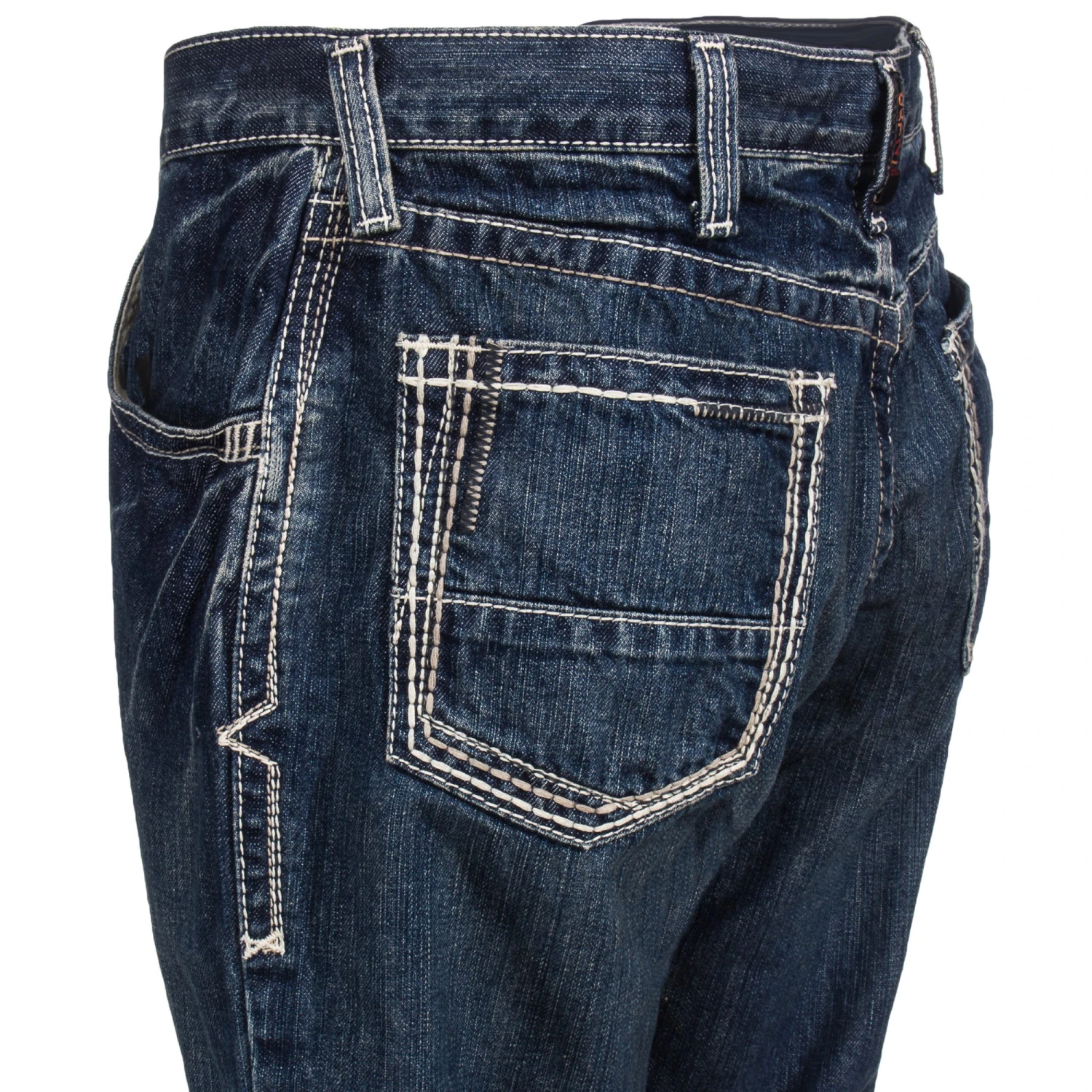 Ariat Work FR Jeans: Men's FR M4 Boundary 10016173 Clay Boot Cut Jeans 5 Ariat Work FR Jeans: Men's FR M4 Boundary 10016173 Clay Boot Cut Jeans - Image 3