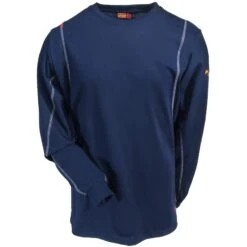 Ariat Work FR Shirts: FR AC Moisture Wicking 10019007 Men's Navy Shirt 7 Ariat Work FR Shirts: FR AC Moisture Wicking 10019007 Men's Navy Shirt -Outlet Vestucia Store ariat 10019007 f 01