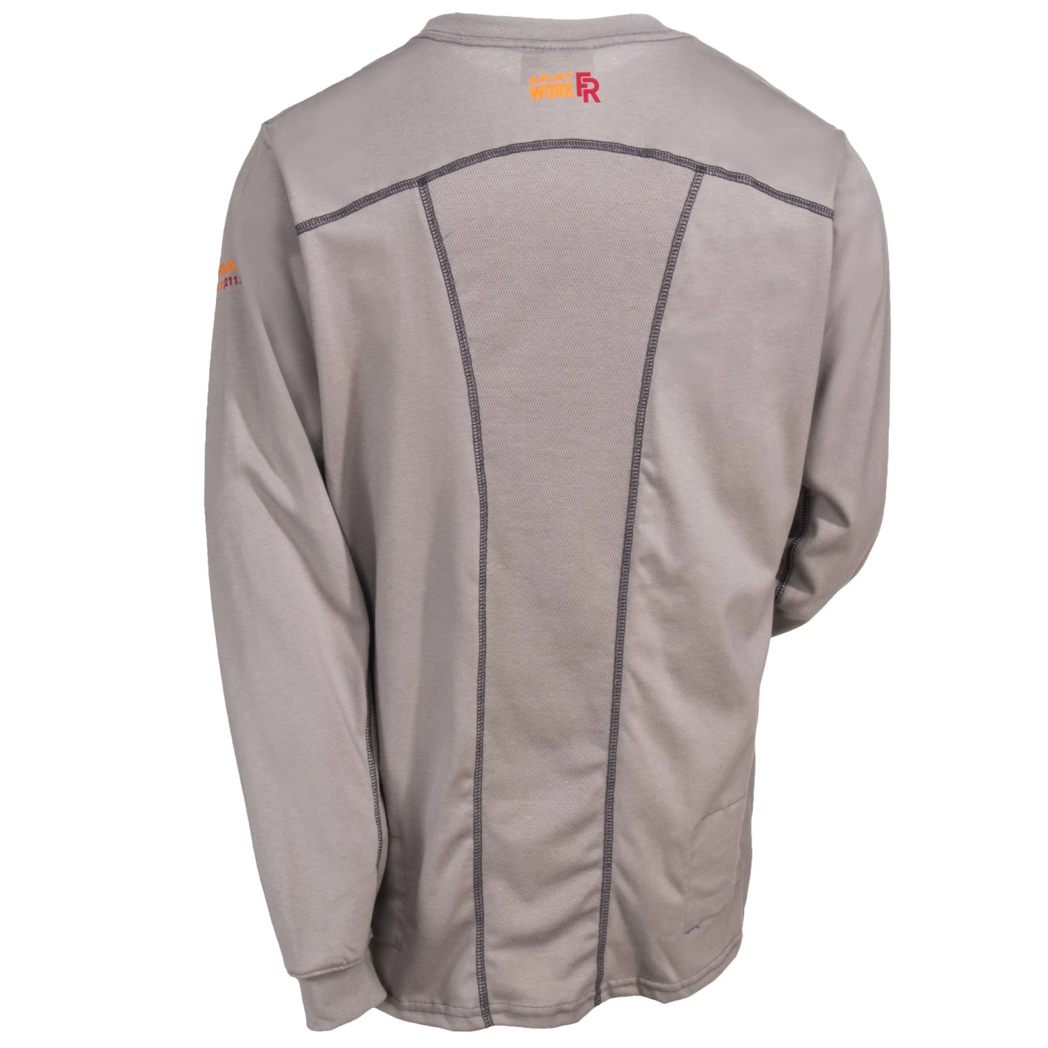 Ariat Work FR Shirts: FR AC 10019015 Silver Fox Men's Long-Sleeve Shirt 5 Ariat Work FR Shirts: FR AC 10019015 Silver Fox Men's Long-Sleeve Shirt - Image 3