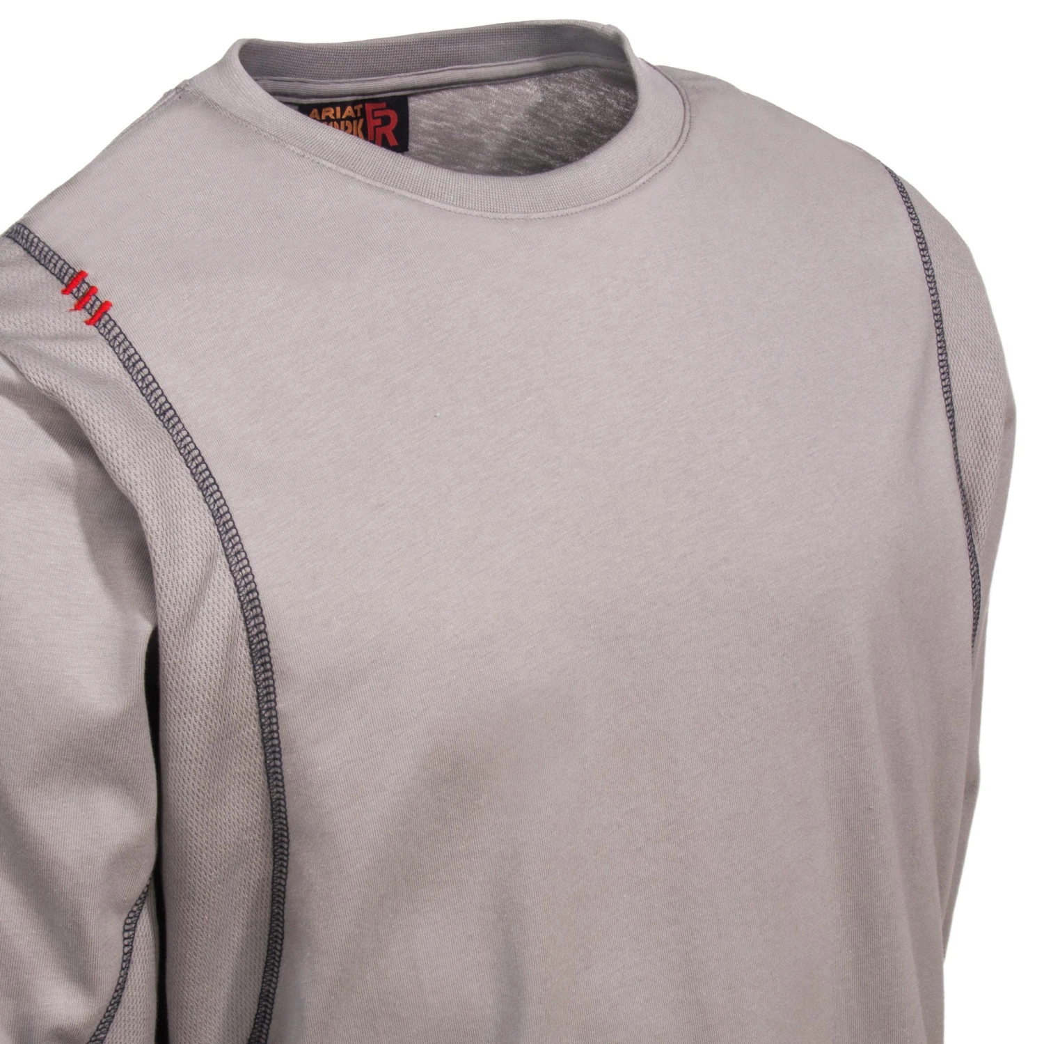 Ariat Work FR Shirts: FR AC 10019015 Silver Fox Men's Long-Sleeve Shirt 3 Ariat Work FR Shirts: FR AC 10019015 Silver Fox Men's Long-Sleeve Shirt