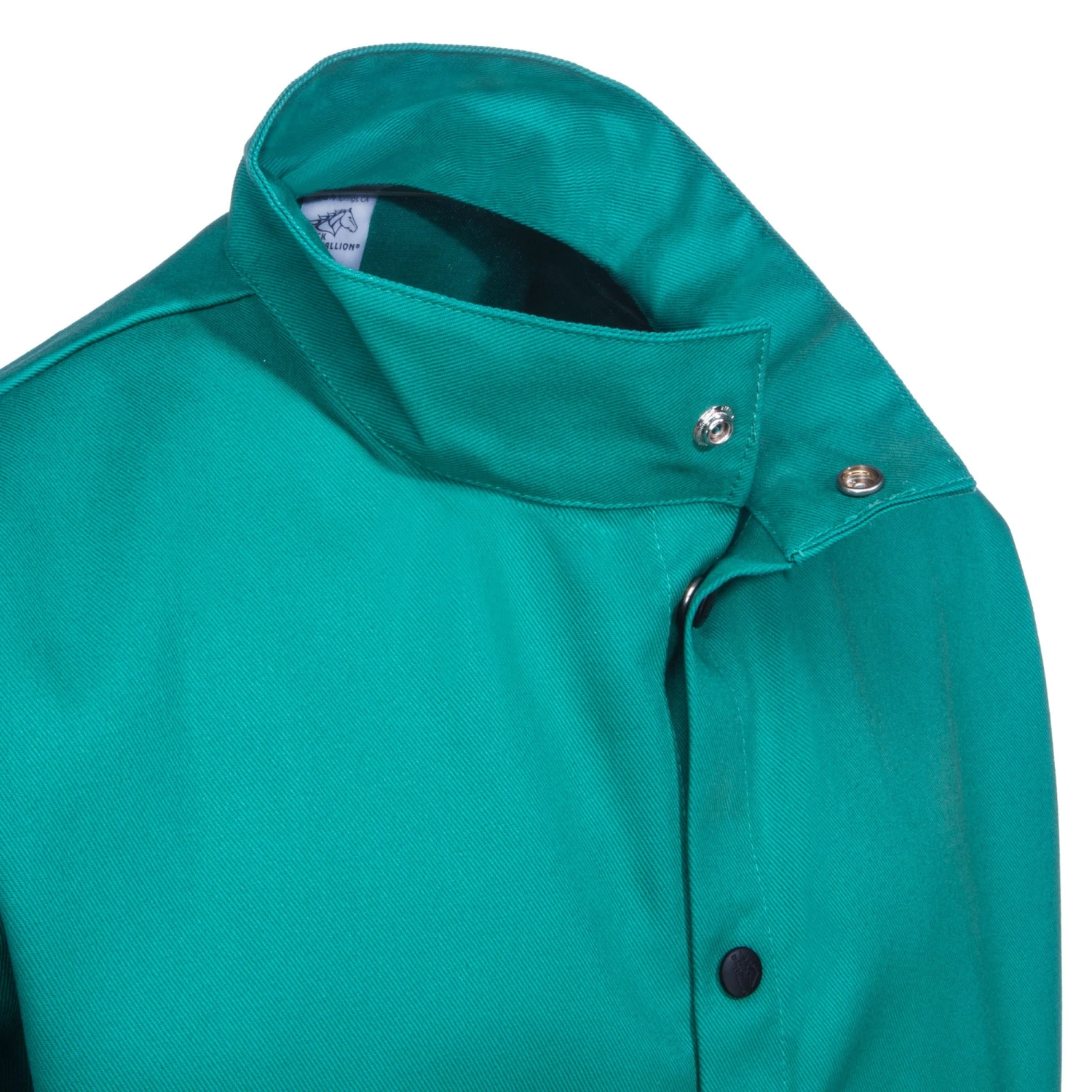 Black Stallion Jackets: Men's F9 30 C Flame-Resistant 30 Inch Cotton Welding Jacket 4 Black Stallion Jackets: Men's F9 30 C Flame-Resistant 30 Inch Cotton Welding Jacket - Image 2