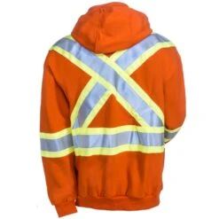 Black Stallion FR Sweatshirts: JF1332 OR Hi Vis Orange TruGuard Sweatshirt