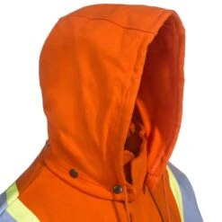 Black Stallion FR Sweatshirts: JF1332 OR Hi Vis Orange TruGuard Sweatshirt -Outlet Vestucia Store black stallion jf1332 or h 01