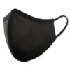 Mask: MK-CFM2 Black Fabric Reusable Double Layer Face Mask -Outlet Vestucia Store black facemask750