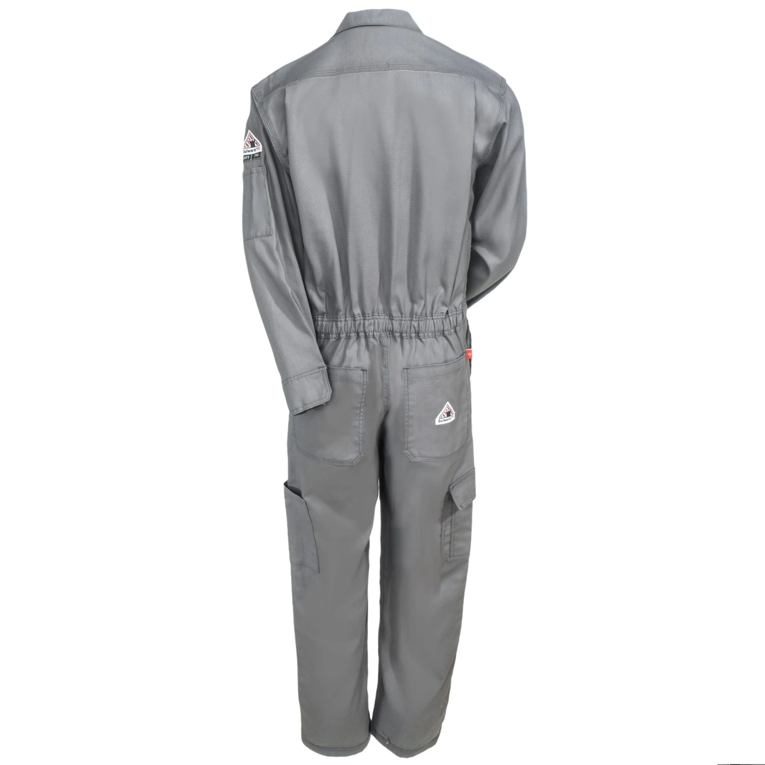 Bulwark Coveralls: Men's QC10 GY IQ Series Endurance FR Grey Premium Coveralls 7 Bulwark Coveralls: Men's QC10 GY IQ Series Endurance FR Grey Premium Coveralls - Image 5