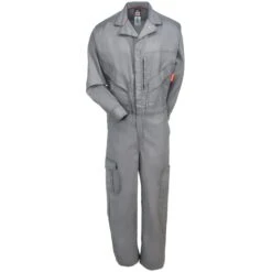 Bulwark Coveralls: Men's QC10 GY IQ Series Endurance FR Grey Premium Coveralls 10 Bulwark Coveralls: Men's QC10 GY IQ Series Endurance FR Grey Premium Coveralls -Outlet Vestucia Store bulwark qc10gy f 01
