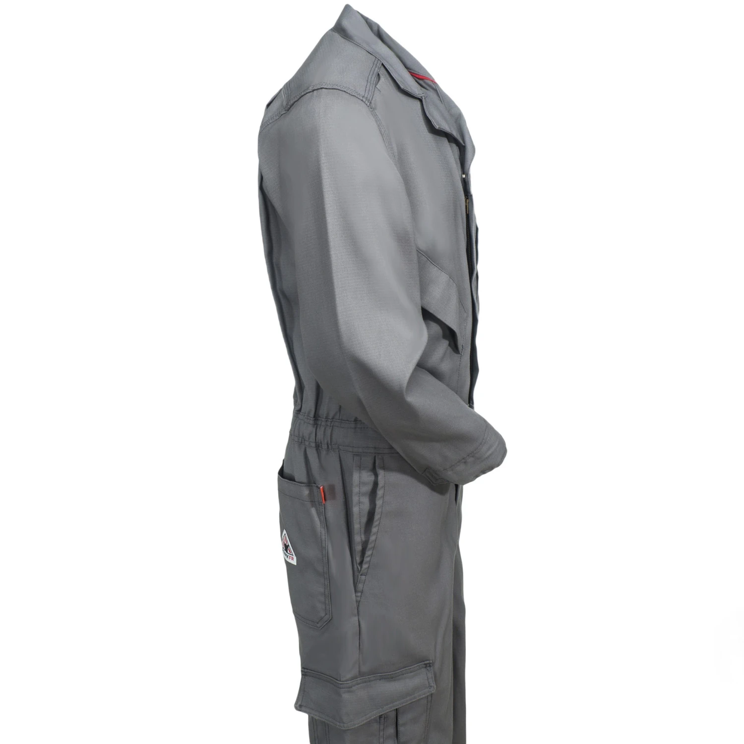 Bulwark Coveralls: Men's QC10 GY IQ Series Endurance FR Grey Premium Coveralls 3 Bulwark Coveralls: Men's QC10 GY IQ Series Endurance FR Grey Premium Coveralls