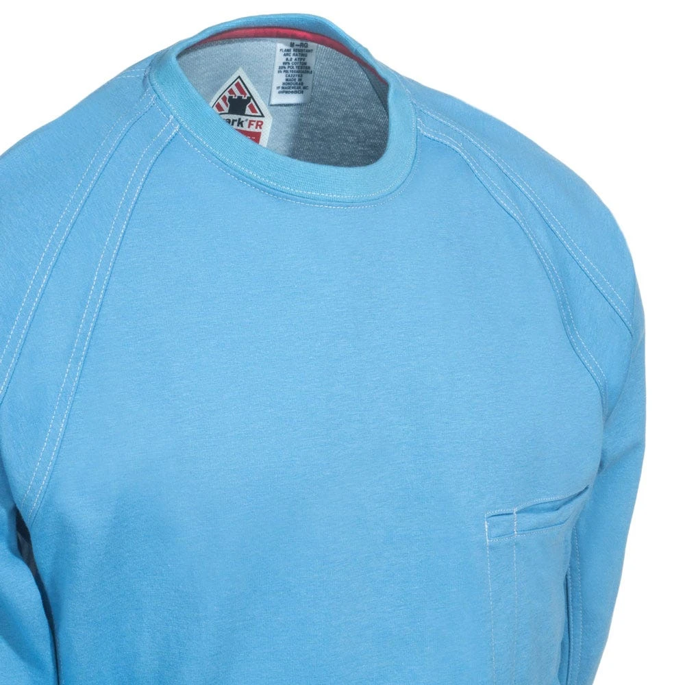 Bulwark Shirts: Men's Blue QT32 BL Flame-Resistant IQ Long Sleeve Shirt 3 Bulwark Shirts: Men's Blue QT32 BL Flame-Resistant IQ Long Sleeve Shirt