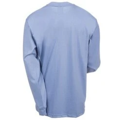 Carhartt Force Shirts: Men's Force Medium Blue Flame Resistant 100235 465 Work Shirt -Outlet Vestucia Store carhartt 100235 465 b 01