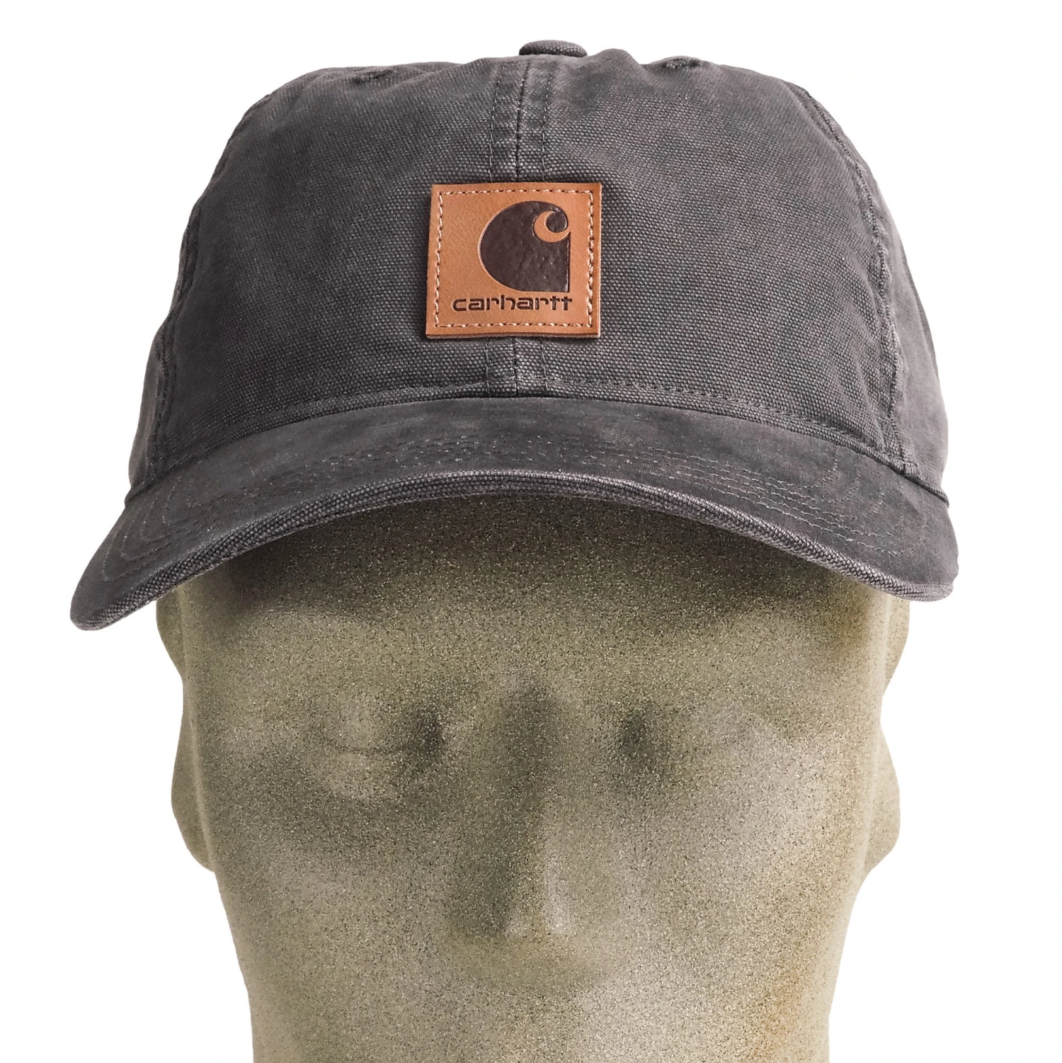 Carhartt Hats: Men's 100289 001 Black Canvas Odessa Cap 3 Carhartt Hats: Men's 100289 001 Black Canvas Odessa Cap
