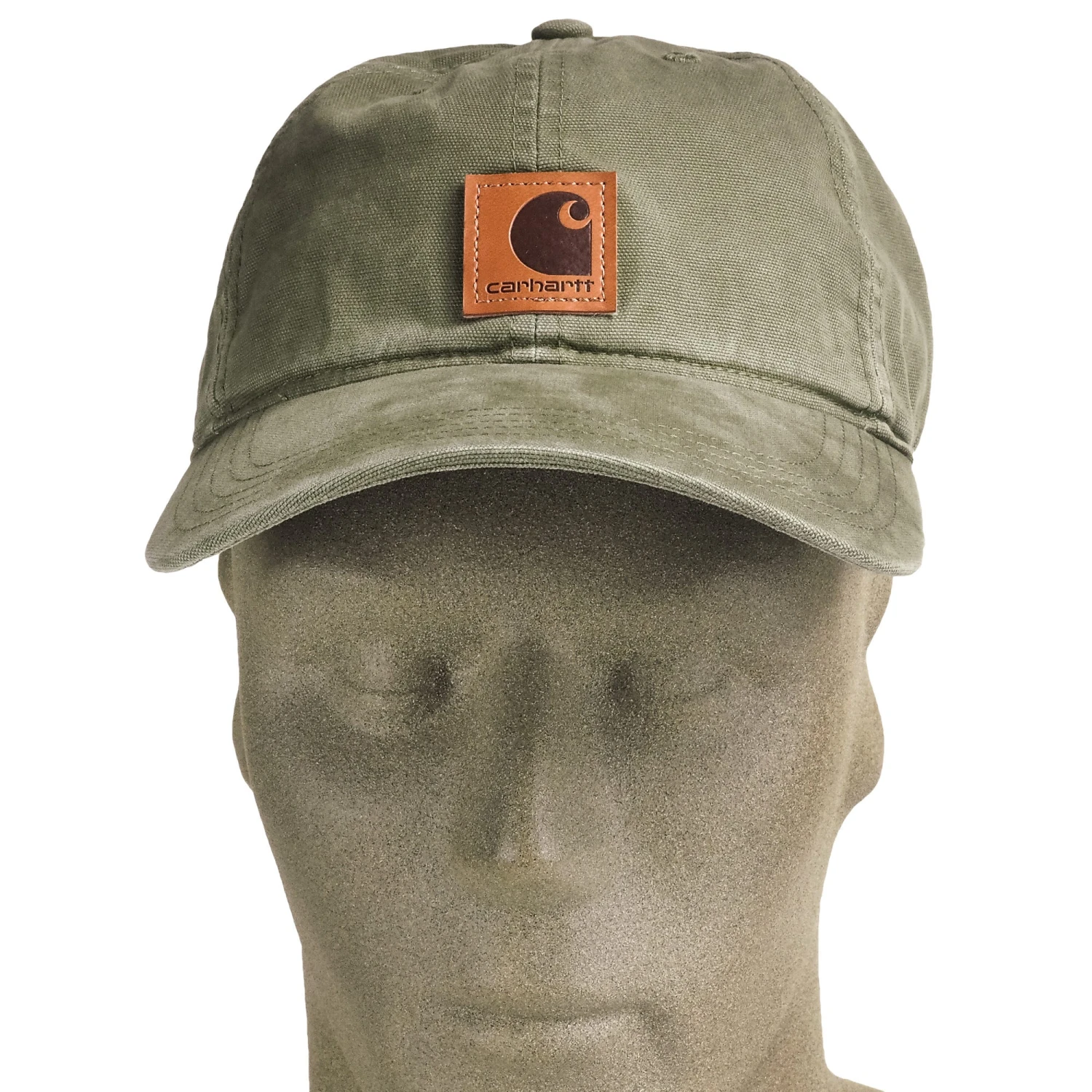 Carhartt Hats: Men's 100289 301 Army Green Odessa Canvas Cap 4 Carhartt Hats: Men's 100289 301 Army Green Odessa Canvas Cap - Image 2
