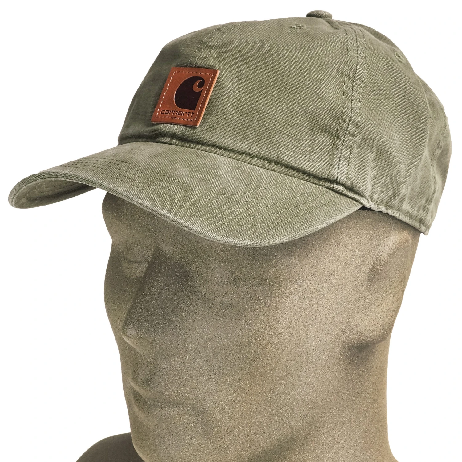 Carhartt Hats: Men's 100289 301 Army Green Odessa Canvas Cap 5 Carhartt Hats: Men's 100289 301 Army Green Odessa Canvas Cap - Image 3