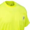Carhartt Force Shirts: Men's Force 100493 323 Lime Hi-Vis Moisture Wicking Shirt -Outlet Vestucia Store carhartt 100493323 cd 01