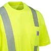 Carhartt Force Shirts: Men's 100495 323 Lime High Visibility Force Work Shirt -Outlet Vestucia Store carhartt 100495323 cd 01