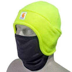 Carhartt Hats: Men's A202 BLM Lime Green High-Visibility 2-In-1 Fleece Hat 7 Carhartt Hats: Men's A202 BLM Lime Green High-Visibility 2-In-1 Fleece Hat -Outlet Vestucia Store carhartt 100795 323 p 01