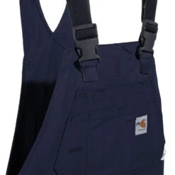 Carhartt Overalls: Men's 101626 410 Flame Resistant Lined Cotton Duck Bib Overalls -Outlet Vestucia Store carhartt 101627 410 fd 01 1