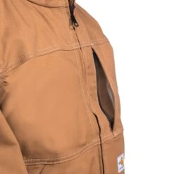 Carhartt Jackets: Men's 102179 211 Carhartt Brown FR Full Swing Quick Duck Jacket -Outlet Vestucia Store carhartt 102179 211 b 01 5