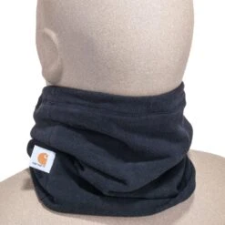 Carhartt Clothing: Men's A204 BLK Black Fleece Neck Gaiter 8 Carhartt Clothing: Men's A204 BLK Black Fleece Neck Gaiter -Outlet Vestucia Store carhartt a161 blm b 01