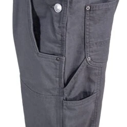 Carhartt Overalls: Men's Rugged Flex 102987 039 Gravel Rigby Bib Overalls