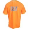 CAT Apparel Shirts: Men's 1510499 607 Hi Vis Orange Trademark Shirt 2 CAT Apparel Shirts: Men's 1510499 607 Hi Vis Orange Trademark Shirt -Outlet Vestucia Store cat 1510499 607 b 01