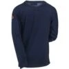 CAT Apparel Shirts: Men's 1630003 57E Navy FR Long-Sleeve Performance Crew Shirt 2 CAT Apparel Shirts: Men's 1630003 57E Navy FR Long-Sleeve Performance Crew Shirt -Outlet Vestucia Store cat 1630003 b 01