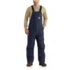 Carhartt Overalls: Men's 102691 410 Dark Navy Flame Resistant Quick Duck Quilt Lined Bib Overalls -Outlet Vestucia Store download