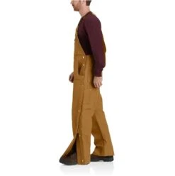 Carhartt Overalls: Men's 104393 BRN Brown Loose Fit Firm Duck Insulated Bib Overall -Outlet Vestucia Store download 2021 08 27t115815.789